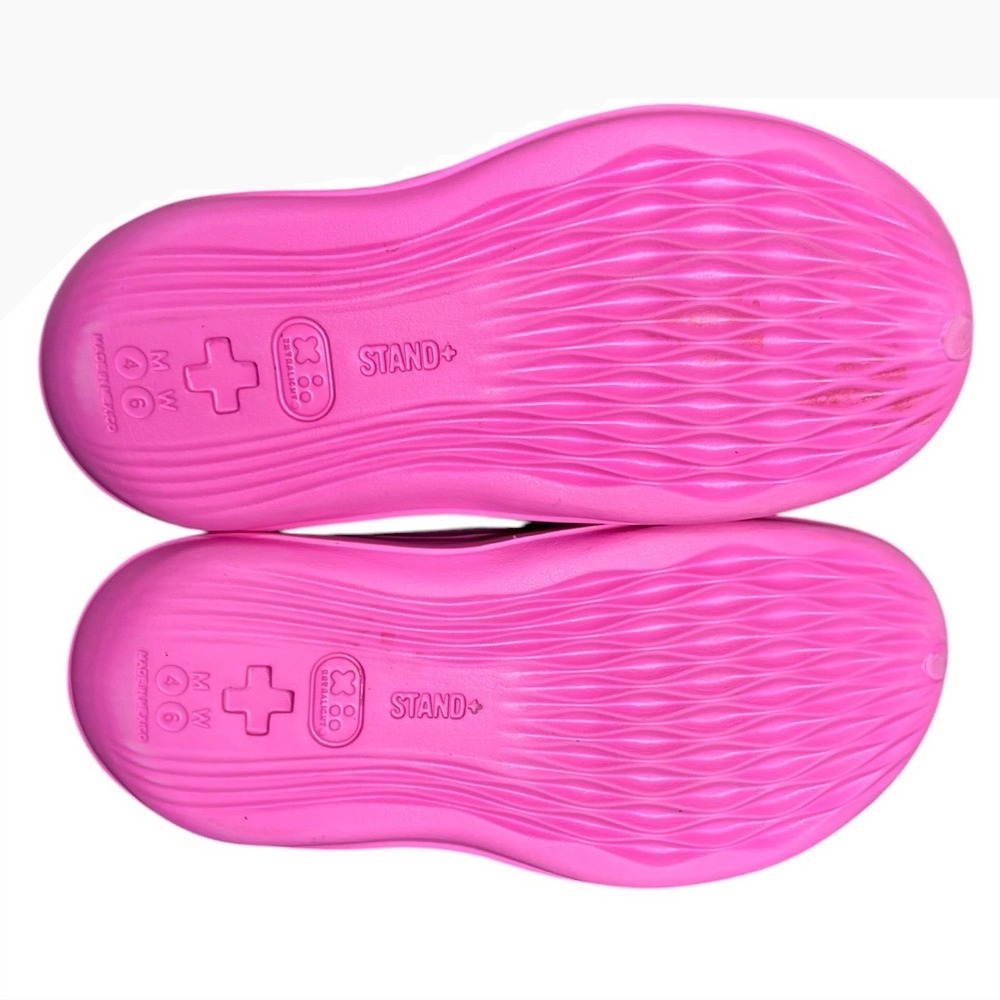 Stand+ Pink Clogs Lightweight Slip On Professional‎ Women's Size 6 Mens 4 - Picture 7 of 7